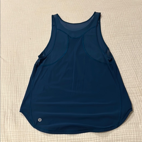 Lululemon Navy Racerback Tank - Picture 2 of 3